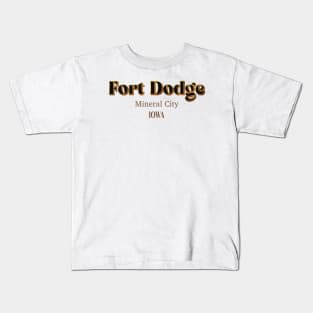 Fort Dodge Mineral City Kids T-Shirt